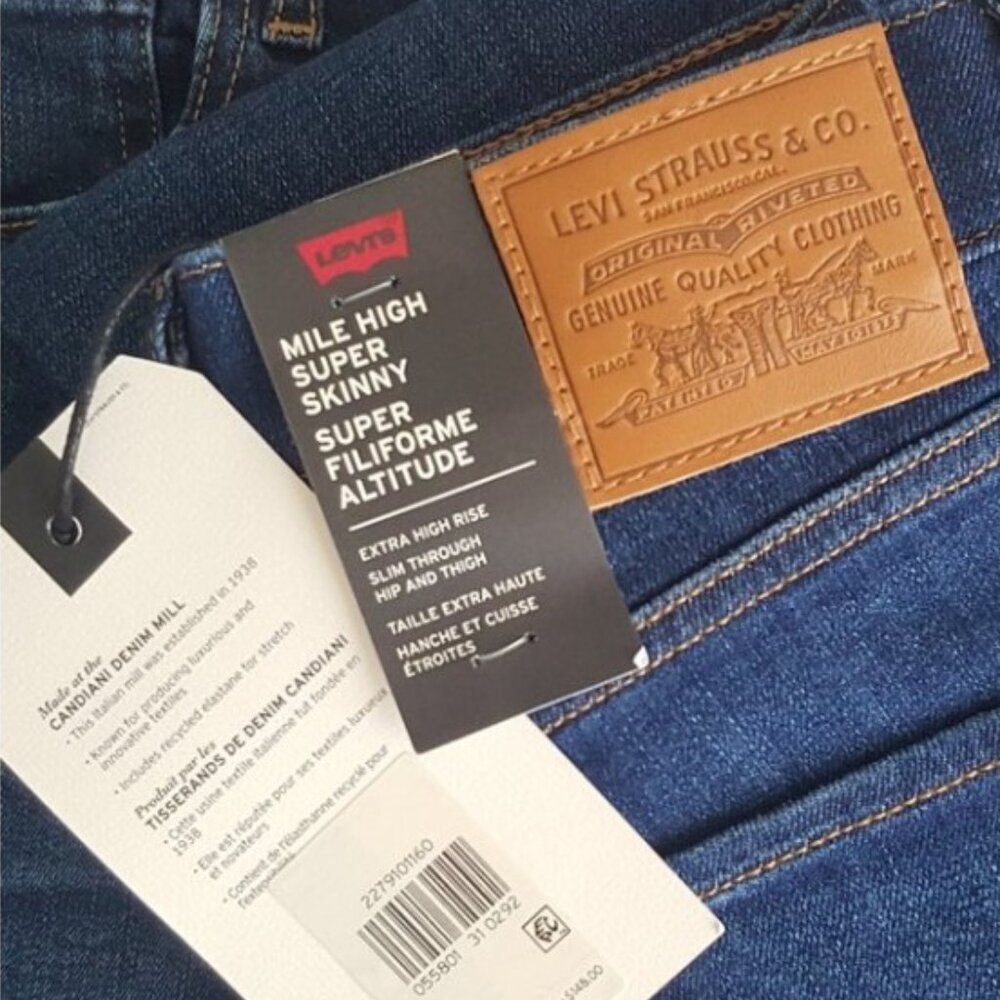 Levi's Mile High Skinny Jeans